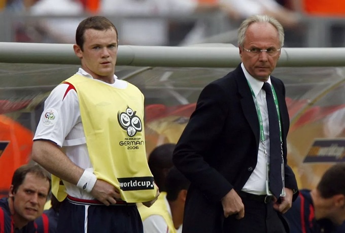 Việc Eriksson mang Rooney tới World Cup 2006 đã khiến Sir Alex giận dữ