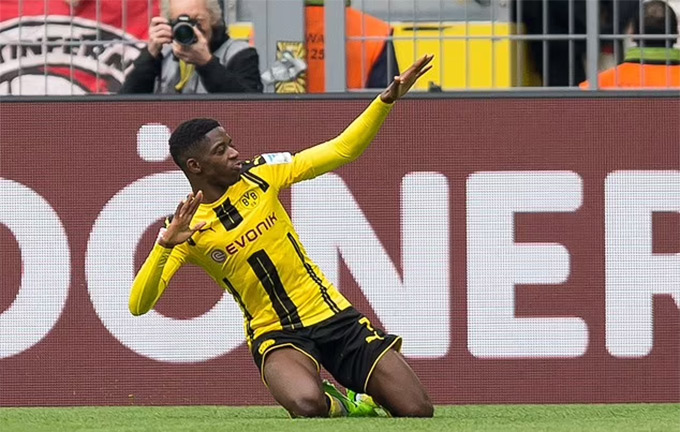 Dembele rời Dortmund chỉ sau 1 năm đến sân Signal Iduna Park