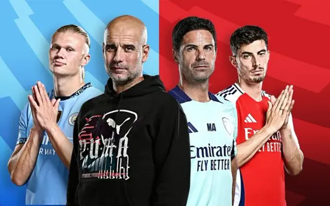 Trận đại chiến giữa Man City vs Arsenal nhiều khả năng sẽ rất chặt chẽ