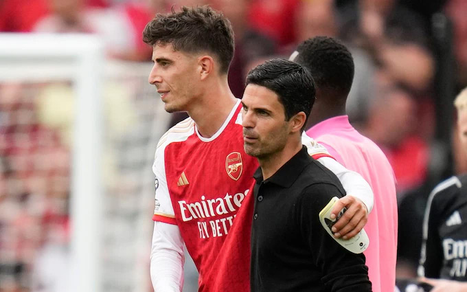 Havertz đang là mũi nhọn sắc nhất của Arsenal