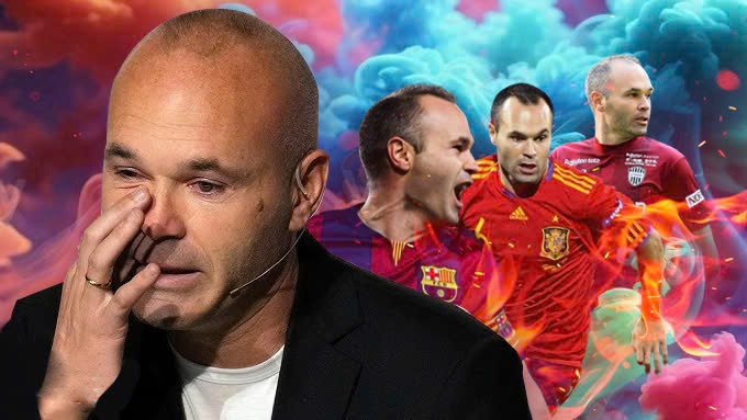 Iniesta có một sự nghiệp viên mãn