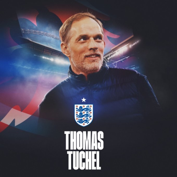 Tuchel chính thức trở thành HLV ĐT Anh